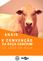 Thumbnail de Convenção Nacional da Raça Canchim, 5., São Carlos, SP, 2018. Anais...