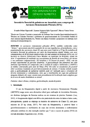 Thumbnail de Inventário florestal de palmáceas na Amazônia com o emprego de Aeronave Remotamente Pilotada (RPA).