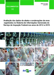 Thumbnail de Avaliação dos dados de abate e condenações de aves registrados no Sistema de Informações Gerenciais do Serviço de Inspeção Federal nos anos de 2012 a 2015.