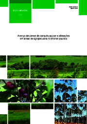 Thumbnail de Avanço das áreas de cana-de-açúcar e alterações em áreas de agropecuária no interior paulista.