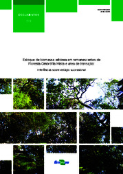 Thumbnail de Estoque de biomassa arbórea em remanescentes de Floresta Ombrófila Mista e área de transição: inferências sobre estágio sucessional.