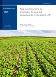 Thumbnail de Análise financeira da produção de soja na microrregião de Macapá, AP.
