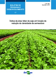 Thumbnail de Índice de área foliar da soja em função da redução da densidade de semeadura.
