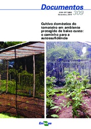 Thumbnail de Cultivo doméstico do tomateiro em ambiente protegido de baixo custo: o caminho para a autossuficiência.