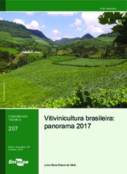 Thumbnail de Vitivinicultura brasileira: panorama 2017.