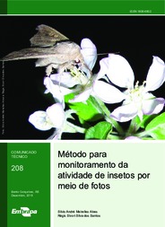 Thumbnail de Método para monitoramento da atividade de insetos por meio de fotos.
