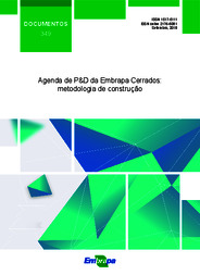 Thumbnail de Agenda de P&D da Embrapa Cerrados: metodologia de construção.