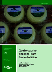 Thumbnail de Queijo caprino artesanal sem fermento lático.