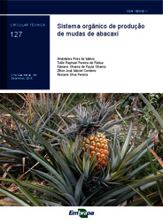 Thumbnail de Sistema orgânico de produção de mudas de abacaxi.