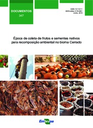 Thumbnail de Época de coleta de frutos e sementes nativos para recomposição ambiental no bioma Cerrado.