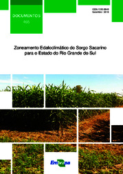 Thumbnail de Zoneamento Edafoclimático do Sorgo Sacarino para o Estado do Rio Grande do Sul.