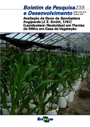 Thumbnail de Avaliação de dano de Spodoptera frugiperda (J. E. Smith, 1797) (Lepidoptera: Noctuidae) em plantas de milho em casa de vegetação.