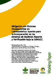 Thumbnail de Mitigación con sistemas silvopastoriles en latinoamérica: aportes para la incorporación en los sistemas de medición reporte y verificación bajo la CMNUCC.