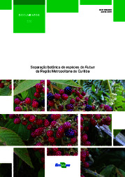 Thumbnail de Separação botânica de espécies de Rubus da Região Metropolitana de Curitiba.