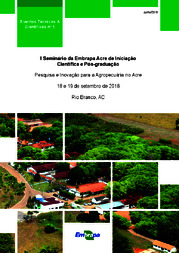 Thumbnail de Pesquisa e inovação para a Agropecuária no Acre: anais.