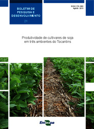 Thumbnail de Produtividade de cultivares de soja em três ambientes do Tocantins.