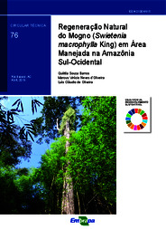 Thumbnail de Regeneração natural do mogno (Swietenia macrophylla King) em área manejada na Amazônia Sul-Ocidental.