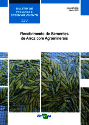 Thumbnail de Recobrimento de sementes de arroz com agrominerais.