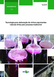 Thumbnail de Tecnologia para elaboração de vinhos espumantes naturais tintos pelo processo pelo processo tradicional.