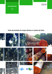 Thumbnail de Custo de produção do mogno-africano no estado de Goiás.