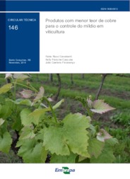 Thumbnail de Produtos com menor teor de cobre para o controle do míldio em viticultura.