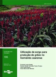 Thumbnail de Utilização de sorgo para produção de grãos no Semiárido cearense.