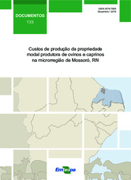 Thumbnail de Custos de produção da propriedade modal produtora de ovinos e caprinos na microrregião de Mossoró - Rio Grande do Norte.