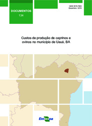 Thumbnail de Custos de produção de caprinos e ovinos no município de Uauá - BA.