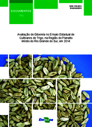Thumbnail de Avaliação de Giberela no Ensaio Estadual de Cultivares de Trigo, na Região do Planalto Médio do Rio Grande do Sul, em 2014.