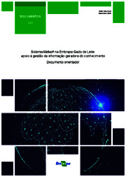 Thumbnail de Sistema Metas© na Embrapa Gado de Leite: apoio à gestão da informação geradora de conhecimento: documento orientador.