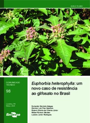 Thumbnail de Euphorbia heterophylla: um novo caso de resistência ao glifosato no Brasil.