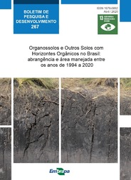 Thumbnail de Organossolos e outros solos com horizontes orgânicos no Brasil: abrangência e área manejada entre os anos de 1994 a 2020.