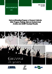 Thumbnail de National Breeding Program of Guzerá Cattle for Milk: Progeny Testing, National Zootechnical Archive and MOET Nucleus Results.