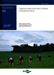 Thumbnail de Cadeia produtiva do leite no Brasil: produção primária.