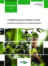 Thumbnail de Pós-Melhoramento de Passifloras no Brasil: a experiência da Embrapa em inovação.