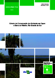 Thumbnail de Estado de conservação dos butiazais em Tapes e Barra do Ribeiro, Rio Grande do Sul.