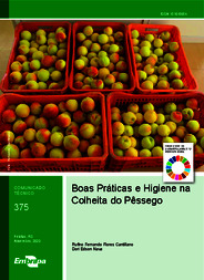Thumbnail de Boas práticas e higiene na colheita do pêssego.