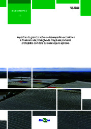 Thumbnail de Impactos do granizo sobre o desempenho econômico e financeiro da produção de maçã em pomares protegidos com tela ou com seguro agrícola.