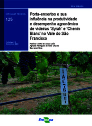 Thumbnail de Porta-enxertos e sua influência na produtividade e desempenho agronômico de videiras 