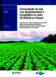 Thumbnail de Coinoculação da soja com Bradyrhizobium e Azospirillum na safra 2019/2020 no Paraná.