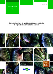 Thumbnail de Manejo alimentar e da qualidade da água na produção de tilápia-do-nilo (Oreochromis niloticus).