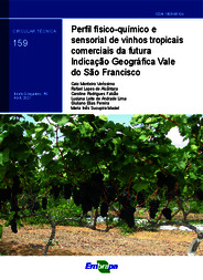 Thumbnail de Perfil físico-químico e sensorial de vinhos tintos tropicais comerciais da futura Indicação Geográfica Vale do São Francisco.