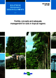 Thumbnail de Fertility concepts and adequate management for soils in tropical regions.