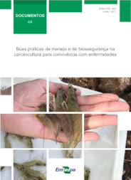 Thumbnail de Boas práticas de manejo e de biossegurança na carcinicultura para convivência com enfermidades.