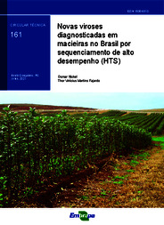 Thumbnail de Novas viroses diagnosticadas em macieiras no Brasil por sequenciamento de alto desempenho (HTS).