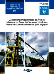 Thumbnail de Zoneamento pedoclimático da área de influência do canal das vertentes litorâneas da Paraíba: potencial de terras para irrigação.