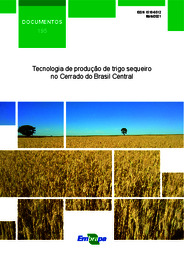 Thumbnail de Tecnologia de produção de trigo sequeiro no Cerrado do Brasil Central.