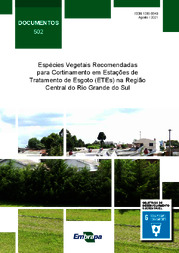 Thumbnail de Espécies vegetais recomendadas para Cortinamento em Estações de Tratamento de Esgoto (ETEs) na Região Central do Rio Grande do Sul.