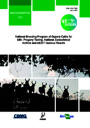 Thumbnail de National Breeding Program of Guzerá Cattle for Milk: progeny testing, National Zootechnical Archive and MOET nucleus results.