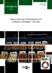 Thumbnail de Banco Ativo de Germoplasma de Cebola da Embrapa - 40 Anos.